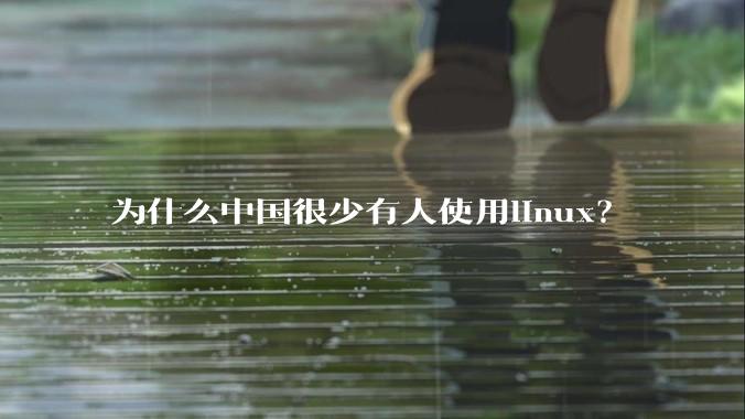 为什么中国很少有人使用linux？