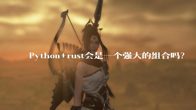 Python+rust会是一个强大的组合吗？