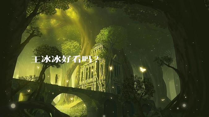 王冰冰好看吗?