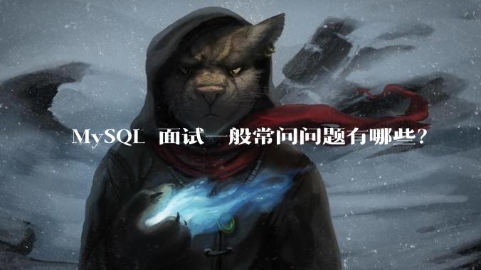 MySQL 面试一般常问问题有哪些？