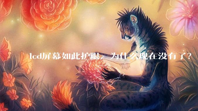 lcd屏幕如此护眼，为什么现在没有了？
