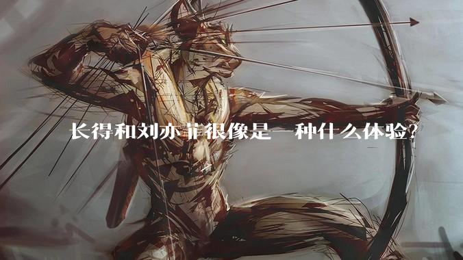 长得和刘亦菲很像是一种什么体验？