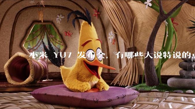 小米 YU7 发布会，有哪些大说特说的点其实是行业基操？