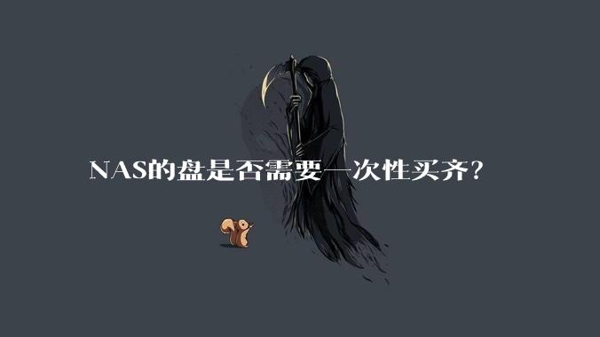 NAS的盘是否需要一次性买齐？