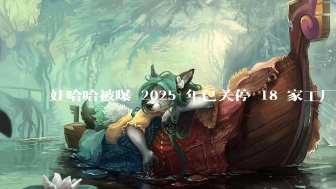 娃哈哈被曝 2025 年已关停 18 家工厂，此前曾回应纯净水由今麦郎代工，娃哈哈到底在布局什么？