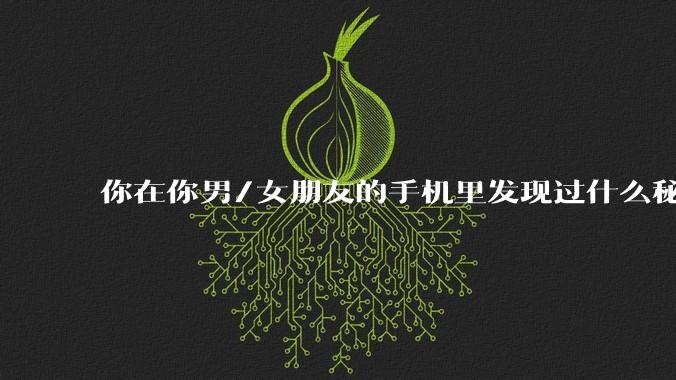 你在你男/女朋友的手机里发现过什么秘密？