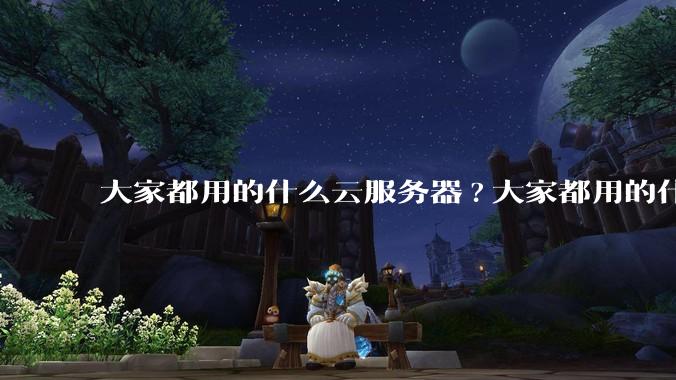 大家都用的什么云服务器?大家都用的什么云服务器？