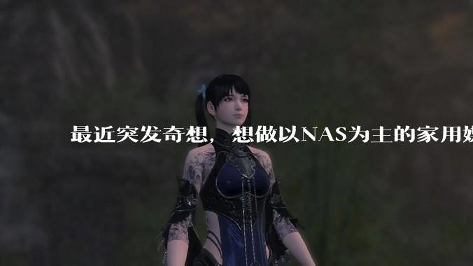 最近突发奇想，想做以NAS为主的家用媒体中心。下面是我做的一个草图，各位大神看看可行吗？