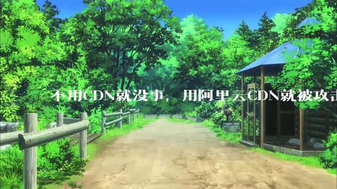 不用CDN就没事，用阿里云CDN就被攻击刷流量，阿里云表示证明不了就要用户买单，如何看到这种行为？