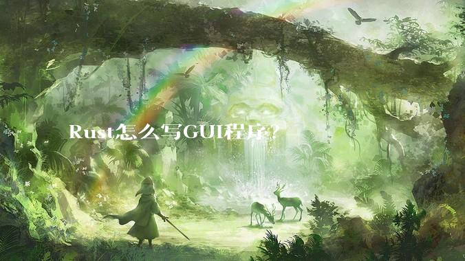 Rust怎么写GUI程序？