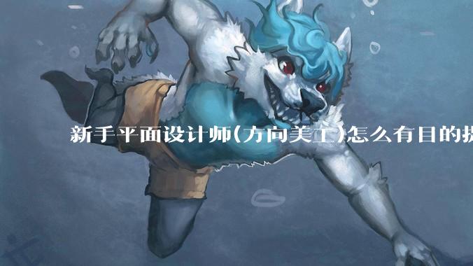 新手平面设计师(方向美工)怎么有目的提升设计能力？