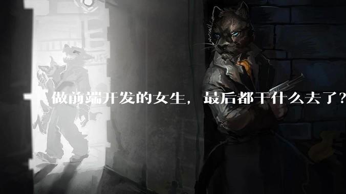 做前端开发的女生，最后都干什么去了？