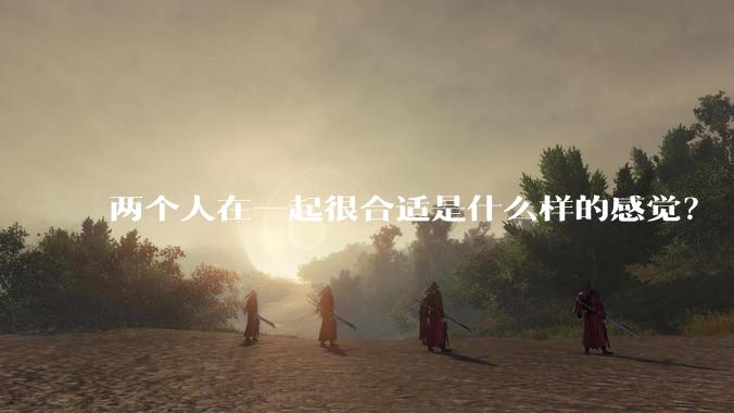 两个人在一起很合适是什么样的感觉？